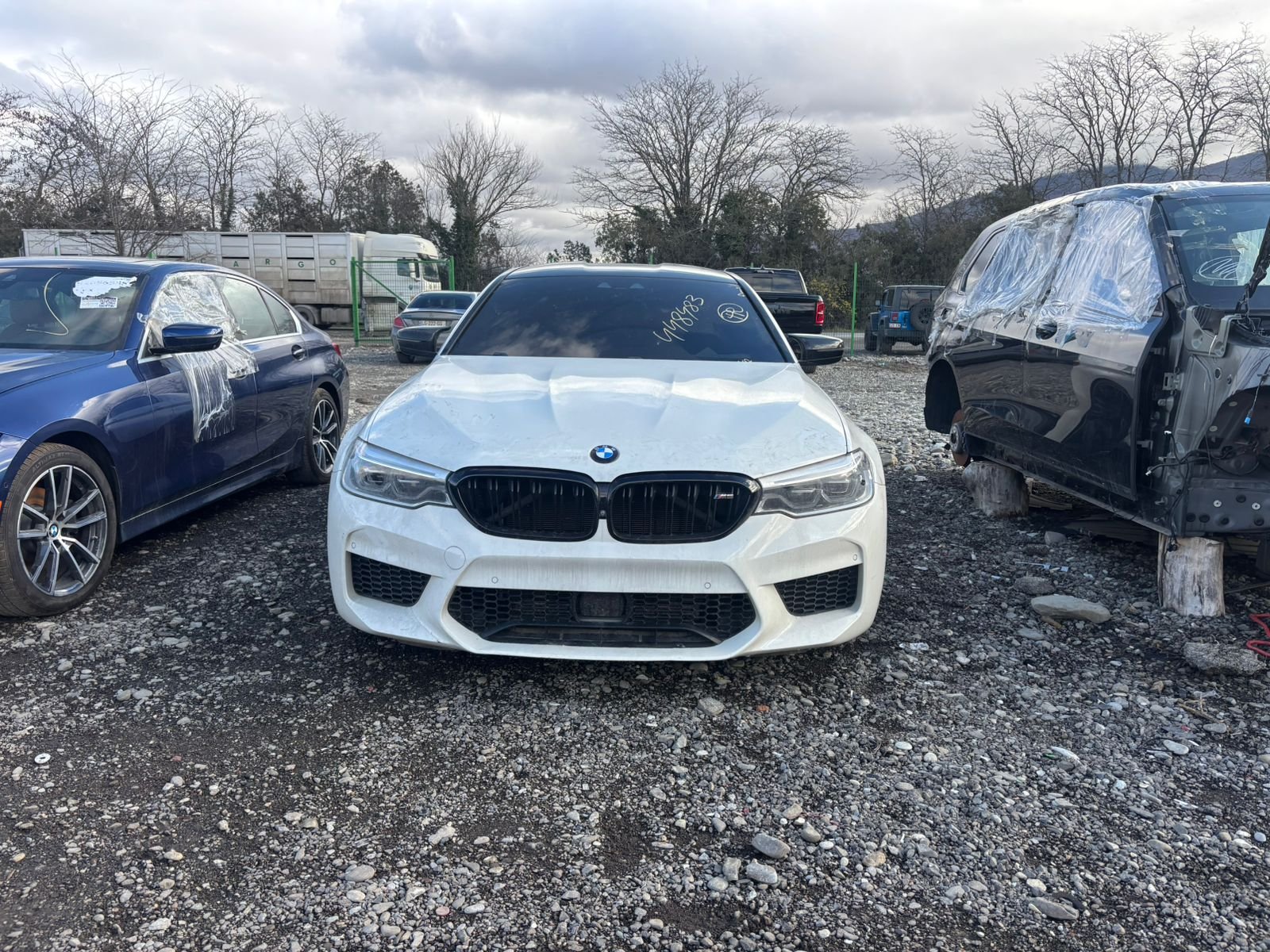 დაიშალა BMW M5 F90 2019 წ.